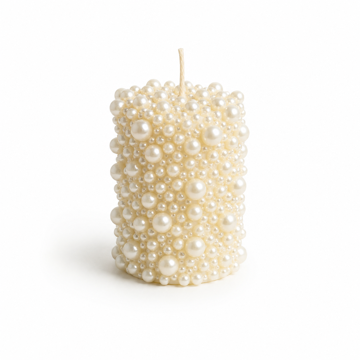 Pearl Luxury Decorative Soy Wax Pillar Candle