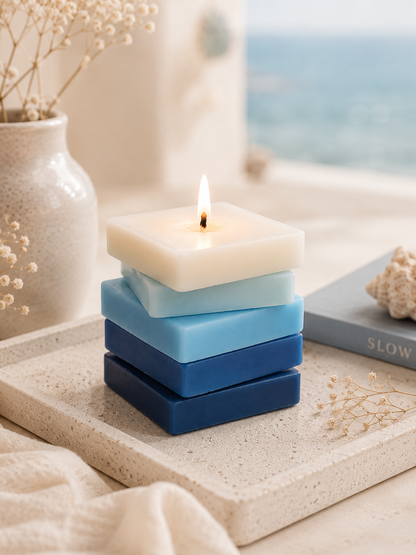 Indigo Horizon Luxury Home Decor Soy Wax Candle