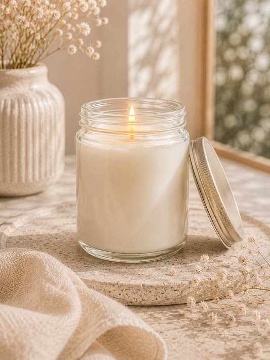 Calm Aromatherapy Soy Wax Candle