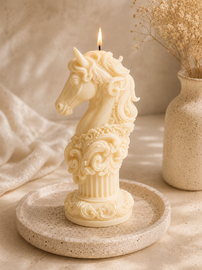 Pegasus Dream Luxury Sculptural Soy Wax Candle