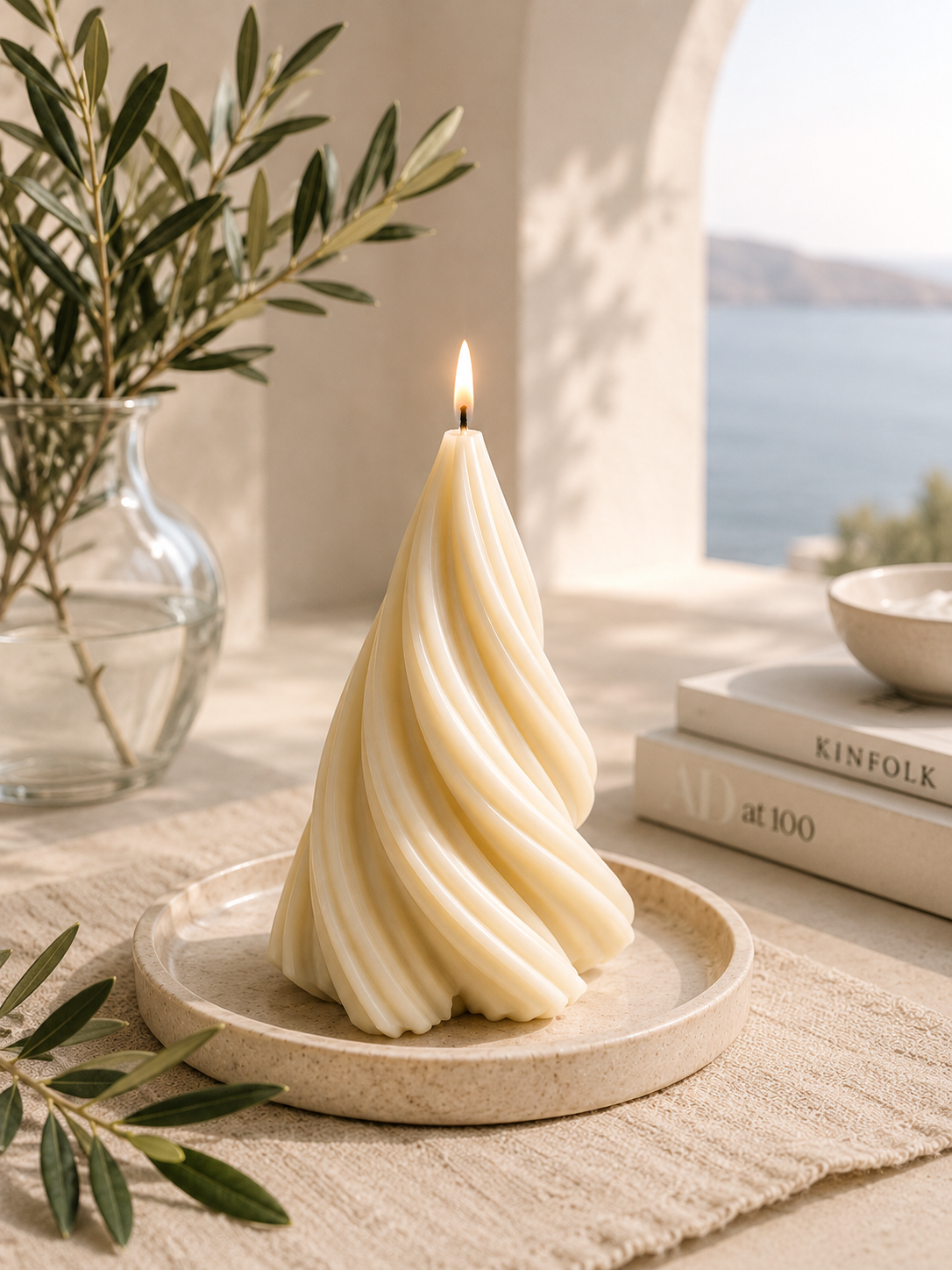 Winter Willow Premium Decorative Soy Wax Candle