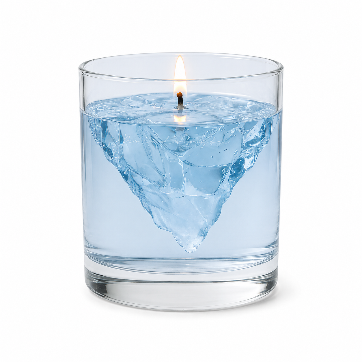 Arctic Glaze Luxury Decorative Jar Candle