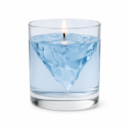 Arctic Glaze Luxury Decorative Jar Candle