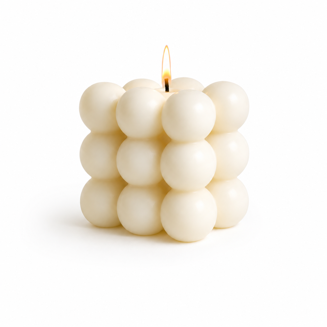 Bubble & Burn Sculptural Soy Wax Decorative Candle