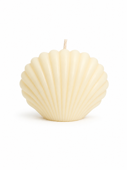 Calm Shell Coastal Decorative Soy Wax Candle