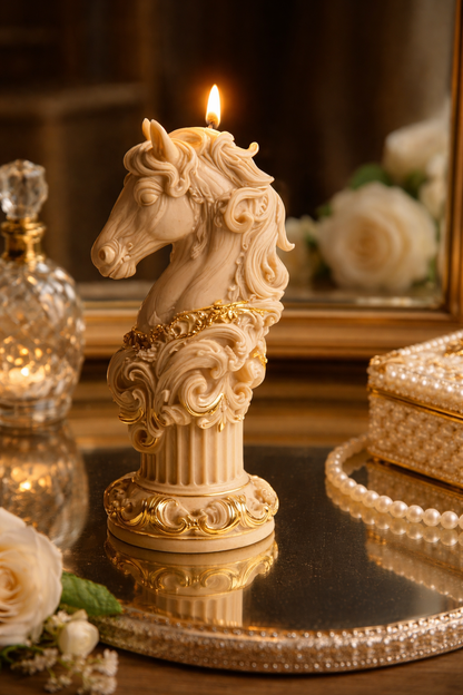 Pegasus Dream Luxury Sculptural Soy Wax Candle