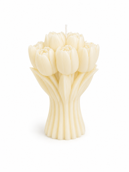 Floret Flame Floral Decorative Soy Wax Candle
