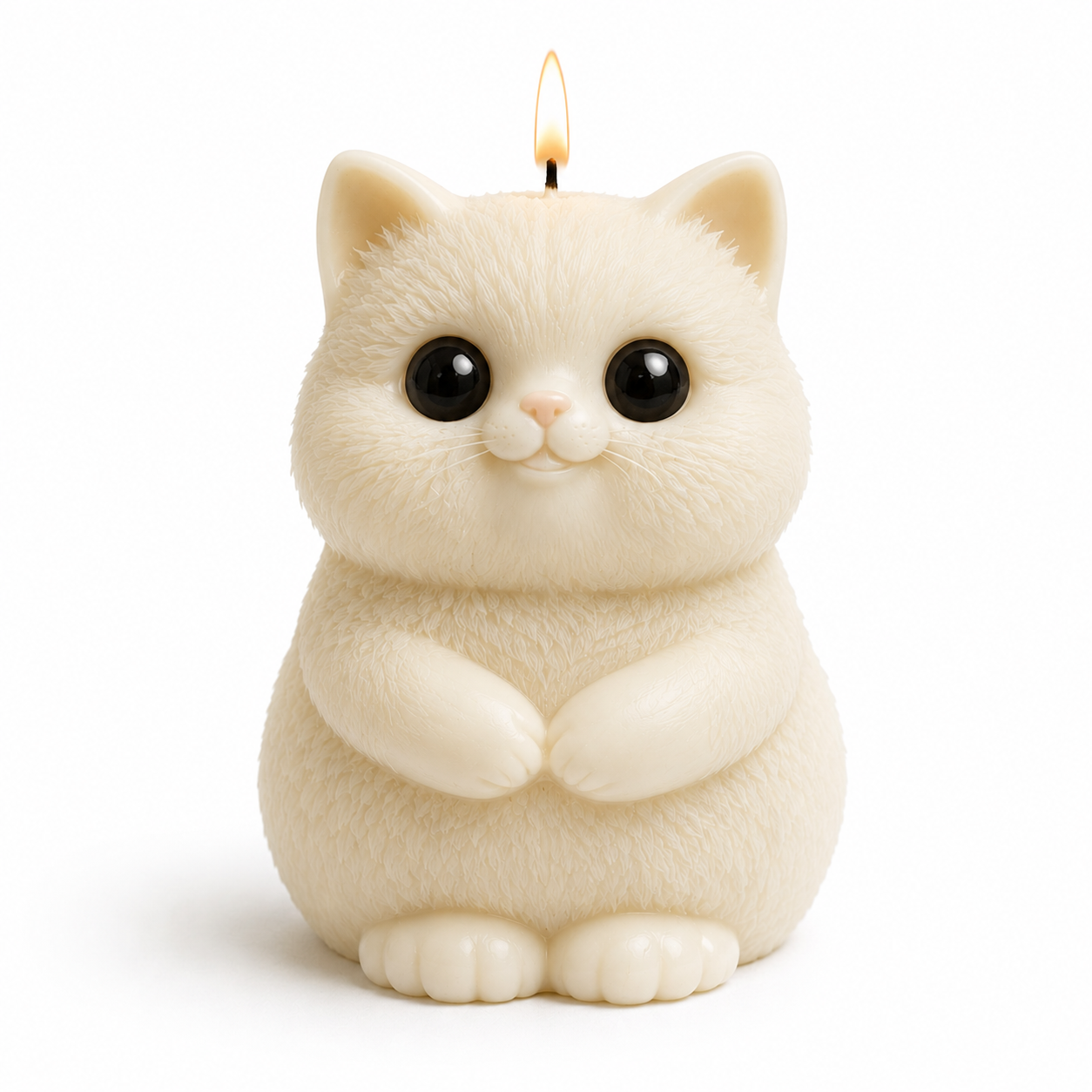 Meow Muse Cat Sculptural Soy Wax Candle