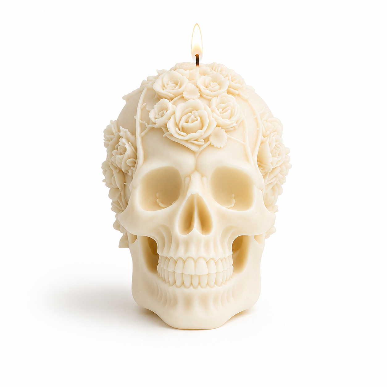 Mystic Skull Gothic Sculptural Soy Wax Candle