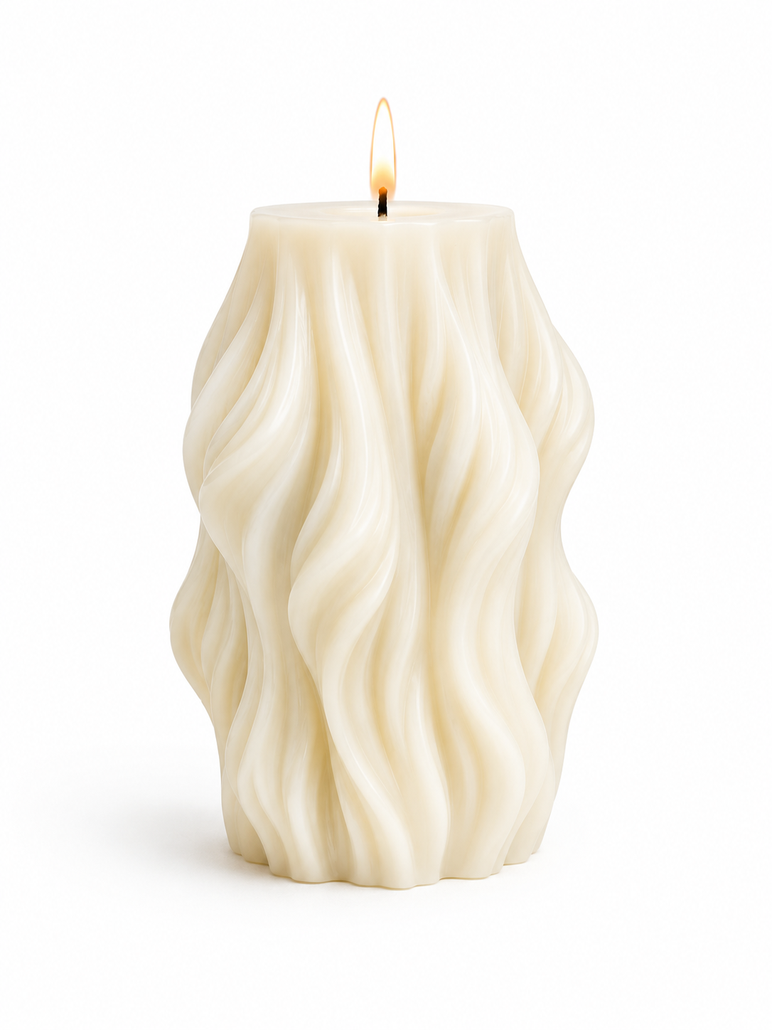 Ocean Swirl Wave Luxury Candle