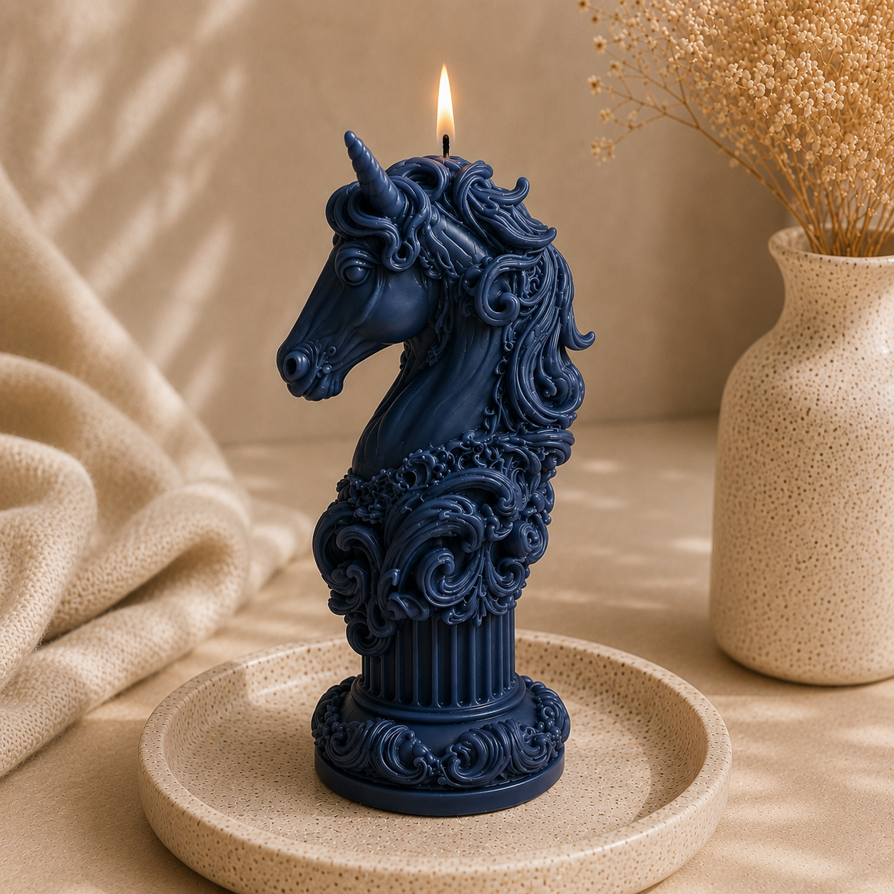 Pegasus Dream Luxury Sculptural Soy Wax Candle