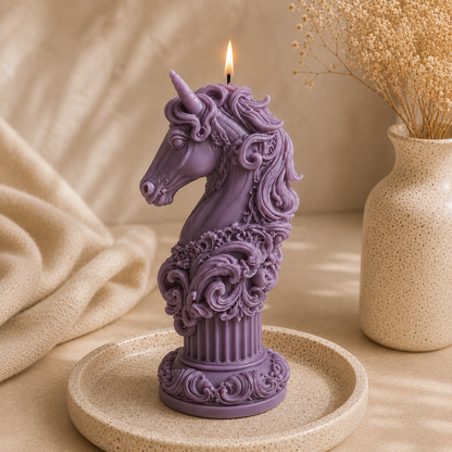 Pegasus Dream Luxury Sculptural Soy Wax Candle