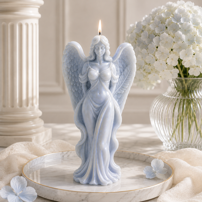 Seraphina Angel Sculptural Soy Wax Candle