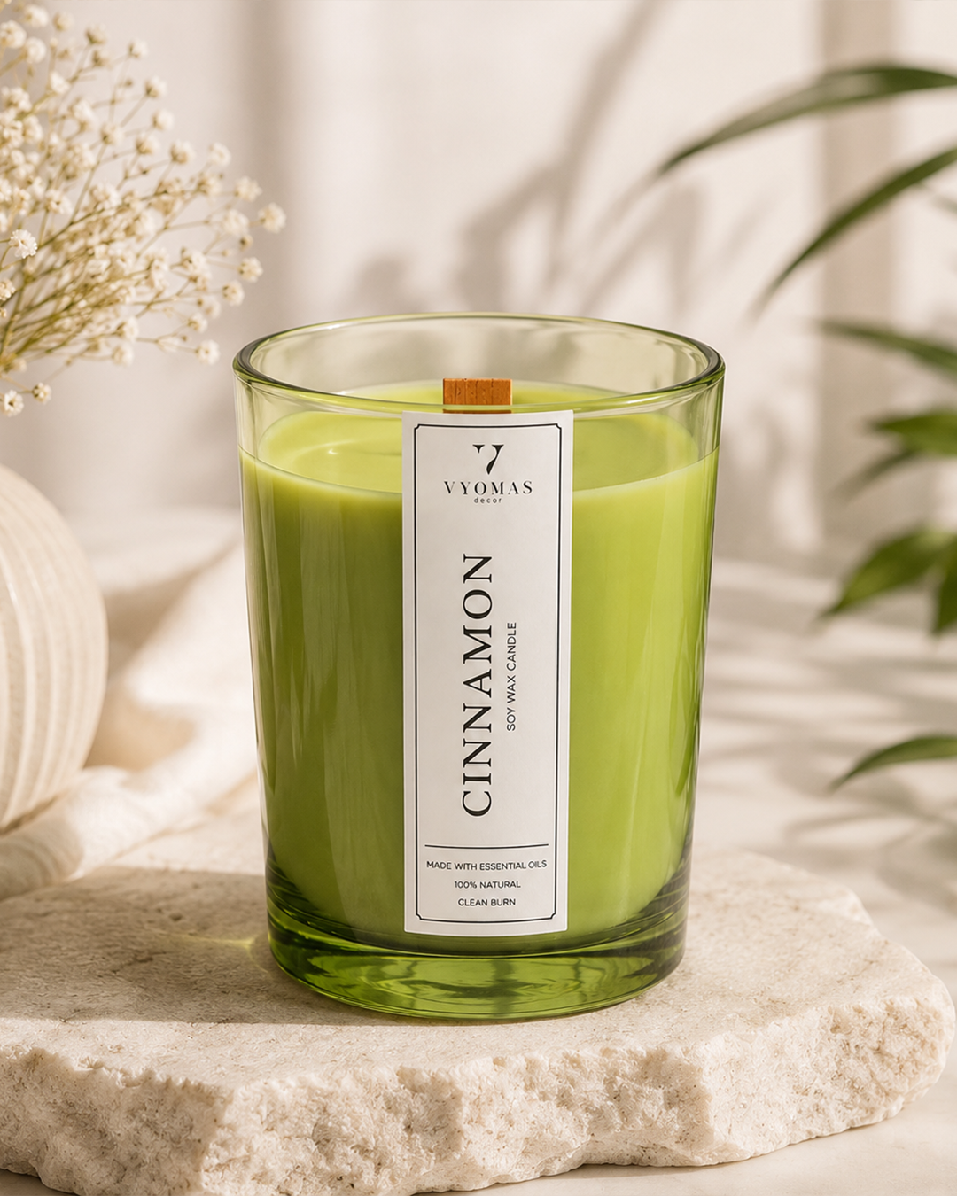 Velvet Glow Luxury Soy Wax Candle | Premium Scented Jar Candle