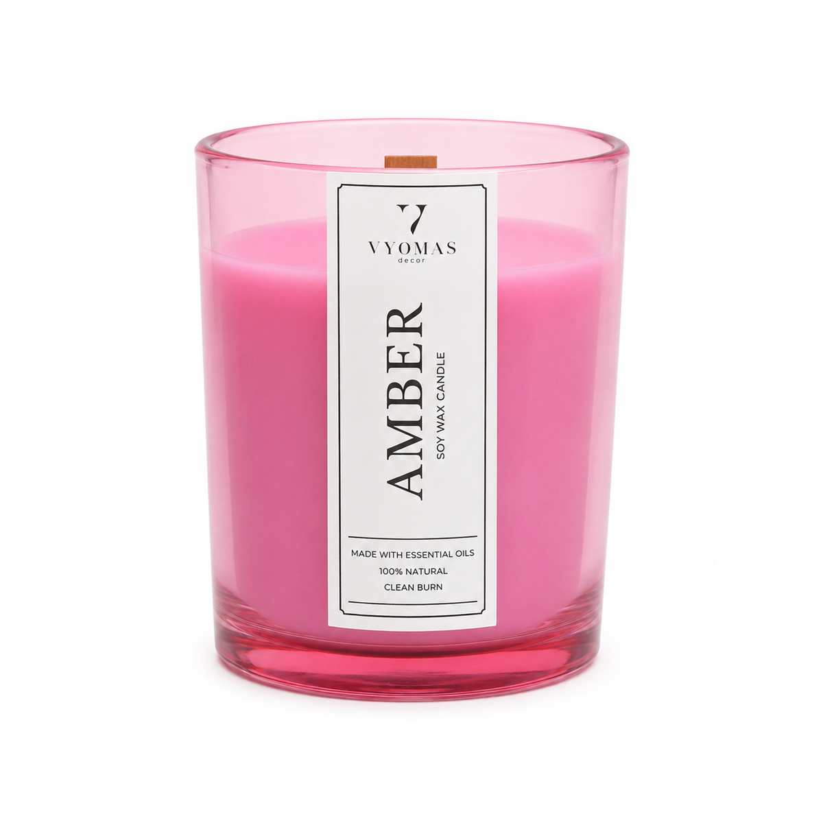 Velvet Glow Luxury Soy Wax Candle | Premium Scented Jar Candle