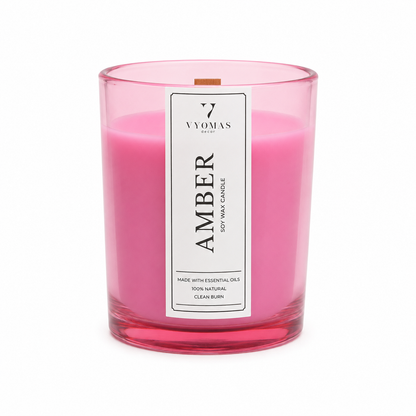 Velvet Glow Luxury Soy Wax Candle | Premium Scented Jar Candle