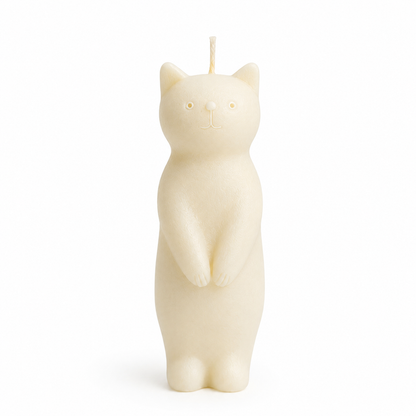 Whimsical Whiskers Cat Sculptural Soy Wax Candle