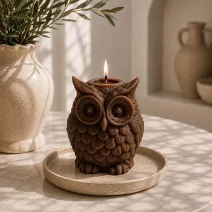Whimsical Sculptural Decorative Soy Wax Candle