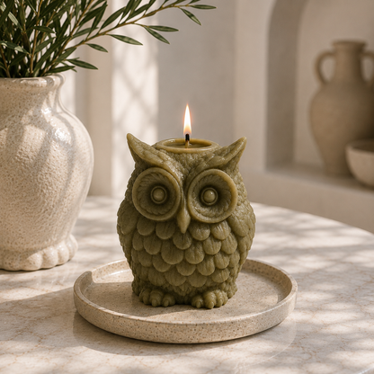 Whimsical Sculptural Decorative Soy Wax Candle