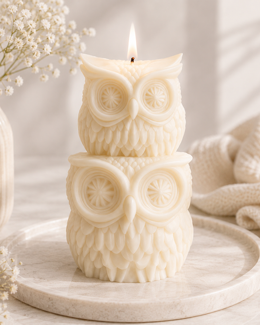 Whimsical Sculptural Decorative Soy Wax Candle
