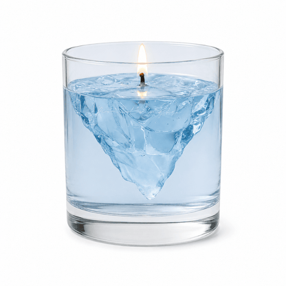 Arctic Glaze Luxury Decorative Jar Candle - Vyomas Decor