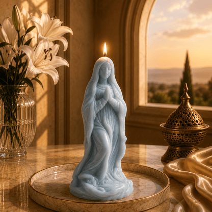 Harmony Embrace Sculptural Soy Wax Candle - Vyomas Decor