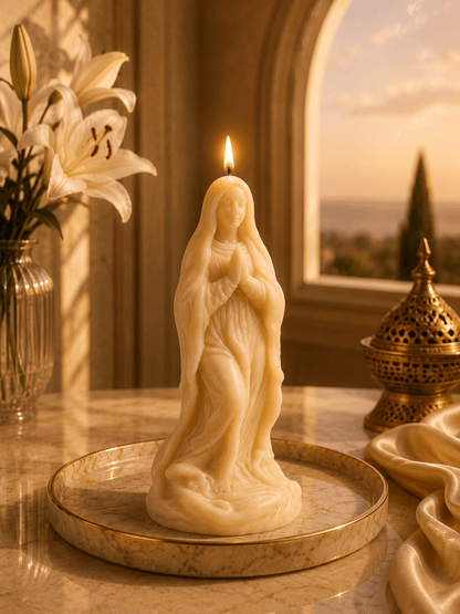 Harmony Embrace Sculptural Soy Wax Candle - Vyomas Decor