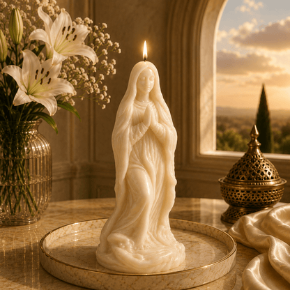 Harmony Embrace Sculptural Soy Wax Candle - Vyomas Decor