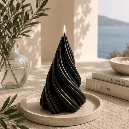 Winter Willow Premium Decorative Soy Wax Candle - Vyomas Decor