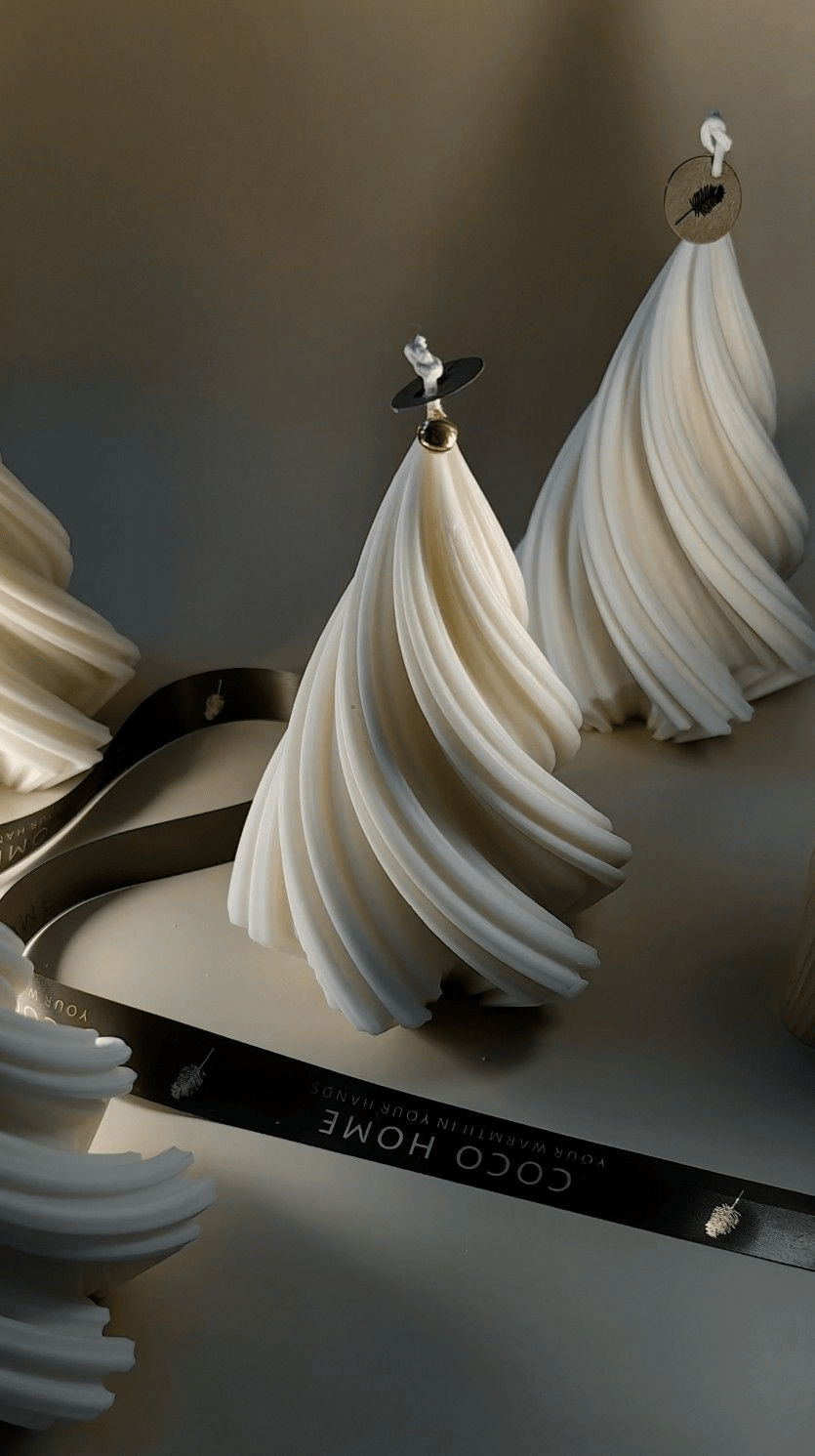 Winter Willow Premium Decorative Soy Wax Candle - Vyomas Decor